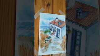 Like Elinor Dashwood I decorate my new home with my watercolour paintings movie art watercolor [upl. by Yolanda]