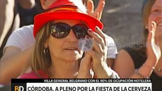 Fiesta de la Cerveza en Córdoba  Telefe Noticias [upl. by Locin]