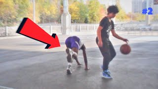 Playing Trash at Basketball Prank Part 2 [upl. by Forras]