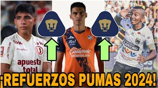 ✅ÚLTIMA HORA🔥 REFUERZOS DE LUJO  LLEGARA A REFORZAR A PUMAS  REFUERZOS PUMAS 2024 [upl. by Raphael]