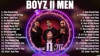 Boyz II Men Greatest Hits Playlist Full Album  Best Of RampB RampB Songs Collection Of All Time [upl. by Prima]