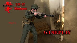 A Breachers Best Friend Airsoft Shotgun Gameplay FABARM STF 12 with PCU Tracer [upl. by Eel]