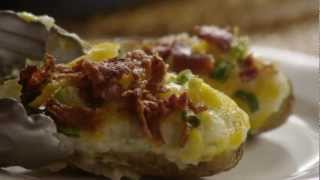 How to Make Ultimate Twice Baked Potatoes  Potato Recipe  Allrecipescom [upl. by Zabrina]