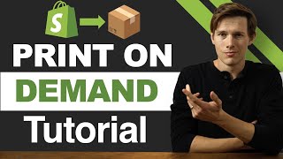 Best Way To Start Print On Demand in 2024 Complete Tutorial [upl. by Ardnatal504]