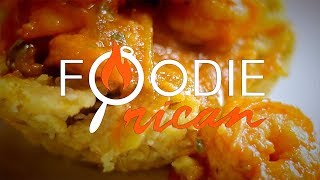 Stuffed Creole Shrimp Mofongo [upl. by Ahsilahs]