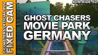 Ghost Chasers  Movie Park Germany  OnRide ECAM [upl. by Siver]