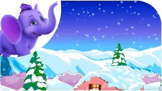 Falling Snow  Nursery Rhyme with Lyrics amp Karaoke [upl. by Arivle703]