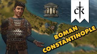 Roman Hellenic Constantinople  Crusader Kings III [upl. by Nialb]