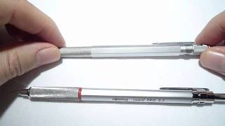 Rotring Rapid Pro mechanical pencil review [upl. by Gerdeen]