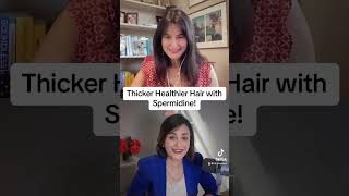 Thicker healthier hair with Spermidine hairgrowth hairstyle beauty shortvideo [upl. by Theobald708]