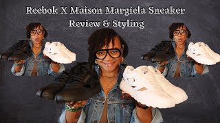 Reebok x Maison Margiela Sneakers Review amp Styling [upl. by Ytineres]