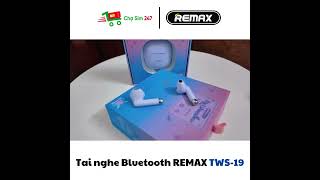 Tai nghe Bluetooth REMAX TWS19 [upl. by Rellek]