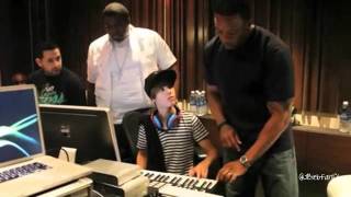 Justin Bieber and Dr Dre in the studio for Just Beats [upl. by Neiluj]