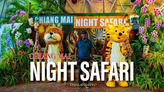 🌙🌿 Journey Through Chiang Mai Night Safari A MustVisit  Chiang Mai Thailand [upl. by Solim]