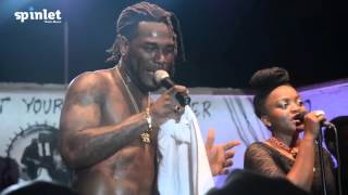 Burna Boy  Yawa Dey Spinlet sponsored Afropolitan Vibes Oct 2015 [upl. by Lorrayne]