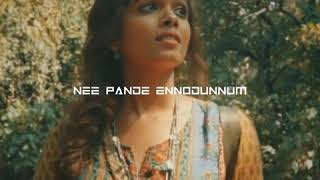 Karimizhi kuruviye lyrical video song  Sanah moidutty [upl. by Mandle]