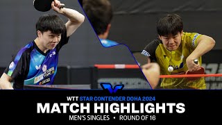 Sora Matsushima vs Lin Yun Ju  MS R16  WTT Star Contender Doha 2024 [upl. by Abraham]