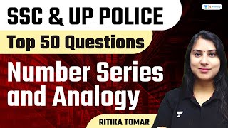 Number Series and Analogy  Top 50 Reasoning Questions  SSC and UPP Exams  Ritika [upl. by Alisia]