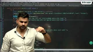 JDBC Transaction  Java  Rahul Chauhan  Incapp [upl. by Emmott]