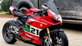 For Sale 2022 Ducati Panigale V2 Bayliss Edition 1st championship [upl. by Ahsinned637]