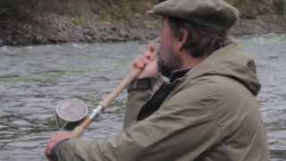 Bob Clay shows SKAGIT spey cast techniques  Steelhead on Bamboo [upl. by Lomax]