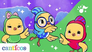 Canticos  Tres Pececitos se fueron a nadar  Three Little Fishies  Aprende Inglés  animados [upl. by Luamaj345]