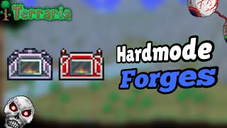 Terraria Hardmode Forge Guide [upl. by Artenek]