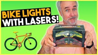 Blinkers Bicycle Light Set With Lasers [upl. by Araz]