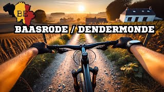 FPV Hyperlapse Biking at Sunset from Baasrode to Dendermonde [upl. by Ahtebbat761]