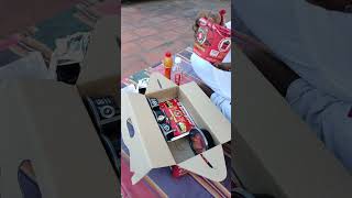 Iftar box review  SS Hyderabad biryani shorts iftar iftarrecipe iftarbox iftarspecial [upl. by Einahpehs540]