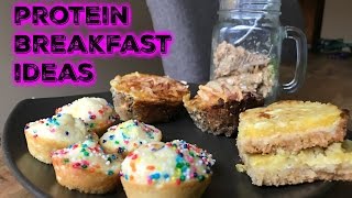 5 Healthy High Protein Breakfast Recipes [upl. by Johns]