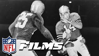 7 Otto Graham  NFL Films  Top 10 Clutch Quarterbacks of All Time [upl. by Eyar]