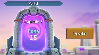 Como conseguir passar fácil o Portal capítulo 7 fase 15 Lords Mobile  Vergeway Chapter 7 Stage 15 [upl. by Xonel]