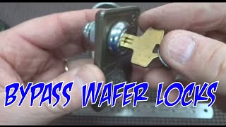 254 Picking amp Bypassing Wafer Locks [upl. by Sula]