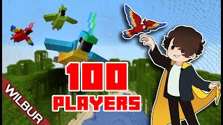 Minecraft 100 Player Bird Cage [upl. by Deeann968]