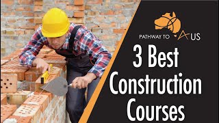 Construction Courses in Strong Demand in Australia [upl. by Moreta313]