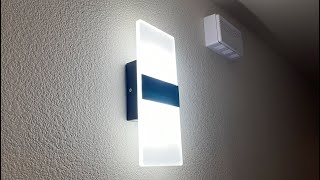 LIGHTESS LED Modern Wall Sconces REVIEW [upl. by Kryska]