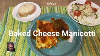 Cheese Manicotti  Best Easy Basic Cheese Italian Manicotti [upl. by Annazor]