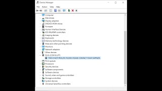 How to fix the Prolific USB to Serial driver on Windows 11 [upl. by Anstus100]