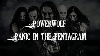 HQ Powerwolf  Panic In The Pentagram Lyrics [upl. by Lila]