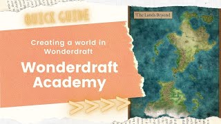 Wonderdraft Academy  Creating a fantasy map in Wonderdraft [upl. by Neisa]