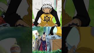 Trafalgar Law Dub vs Sub onepiece [upl. by Nnairak]