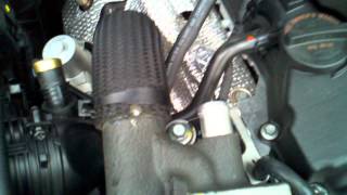 2013 Genesis Coupe 20T with recirc tube delete Stock BOV [upl. by Ingunna764]