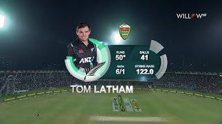 Tom Latham 64 runs vs Pakistan 3rd T20I  PAK vs NZ [upl. by Etnud647]