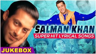 Salman Khan Super Hit Songs  Salman Khan Bhagyashree Madhuri Dixit  Happy Birthday Salman Khan [upl. by Latihs]