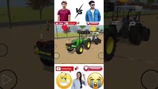 John Deere 5050 D vs Farmtrec 60 E Tractor Tochan Challenge tendingshorts viralshortfeed [upl. by Jos]