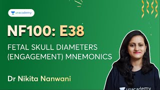 NF100 E38 Fetal Skull Diameters Engagement Mnemonics  Dr Nikita Nanwani [upl. by Sosanna]