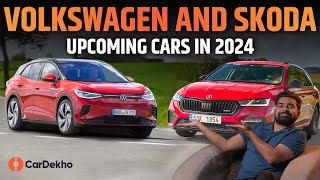 Upcoming Skoda And Volkswagen Cars in 2024 Full List [upl. by Scoter]