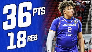 Kenneth Lofton Jr Dominates w 36 Points amp 18 Rebounds vs NC State  Full Highlights  112721 [upl. by Colene]