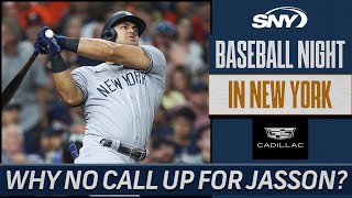 Why have the Yankees not called up Jasson Dominguez  Baseball Night in NY  SNY [upl. by Zelig954]